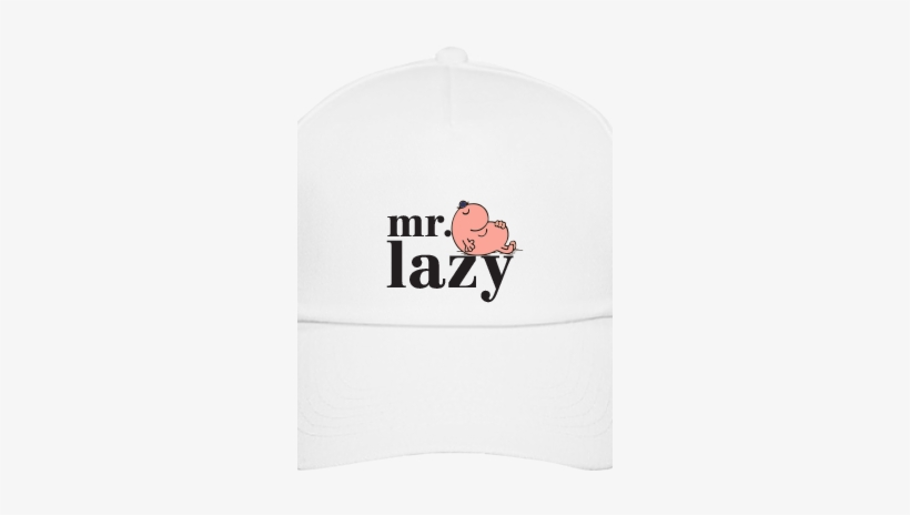 Lazy Cap With Name - Mr. Lazy, transparent png #2691265