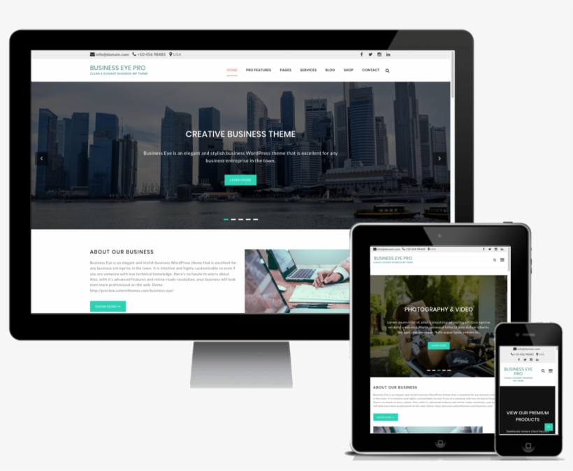 Business Eye Pro - Software, transparent png #2691272