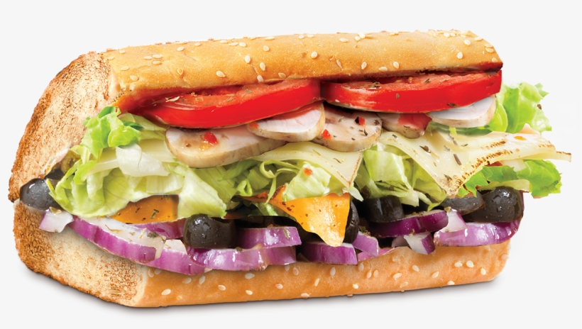 Deli Classic Subs - Veg Sub Sandwich Png, transparent png #2691479