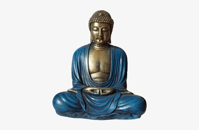 Buddha 26cm Japanese Meditation Kamakura - Sitting Buddha Hd Png, transparent png #2691608