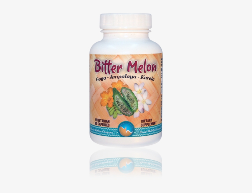 Bitter Melon Capsules By Hawaii Nutrition Company 60 - Hawaii Nutrition Company Hawaiian Turmeric And Bromelain, transparent png #2691778