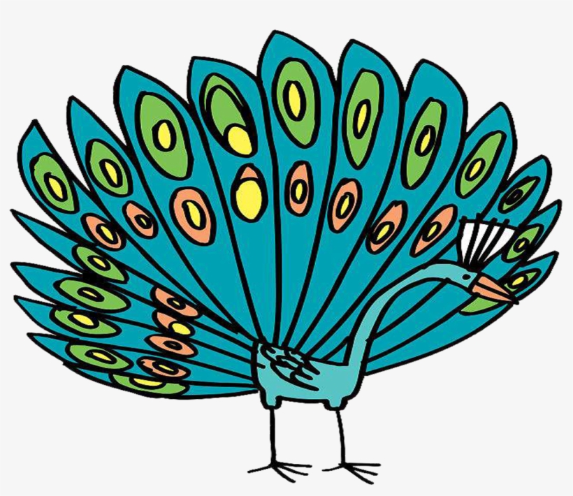 Peacock Feather Png Hd - Peafowl, transparent png #2691846