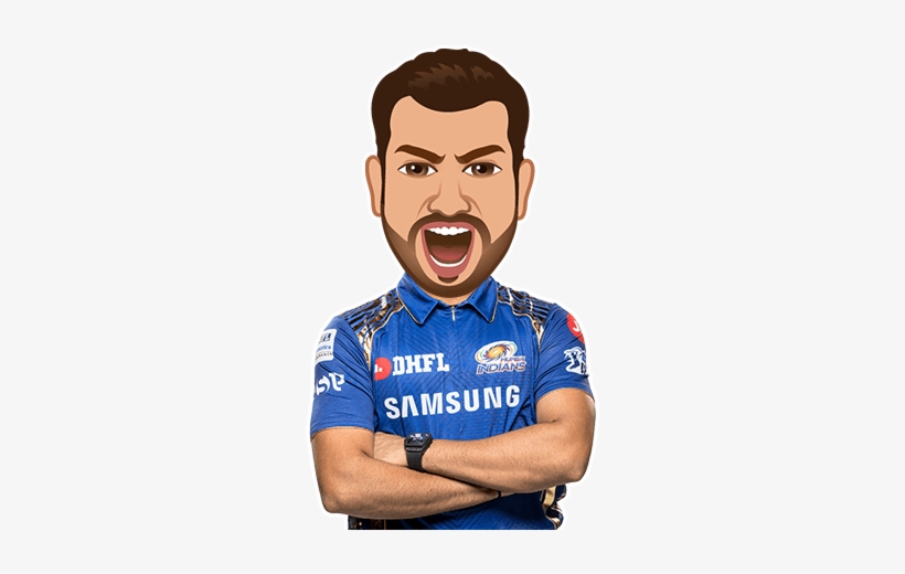 Rohit Sharma - Mumbai Indians Rohit Sharma, transparent png #2692080