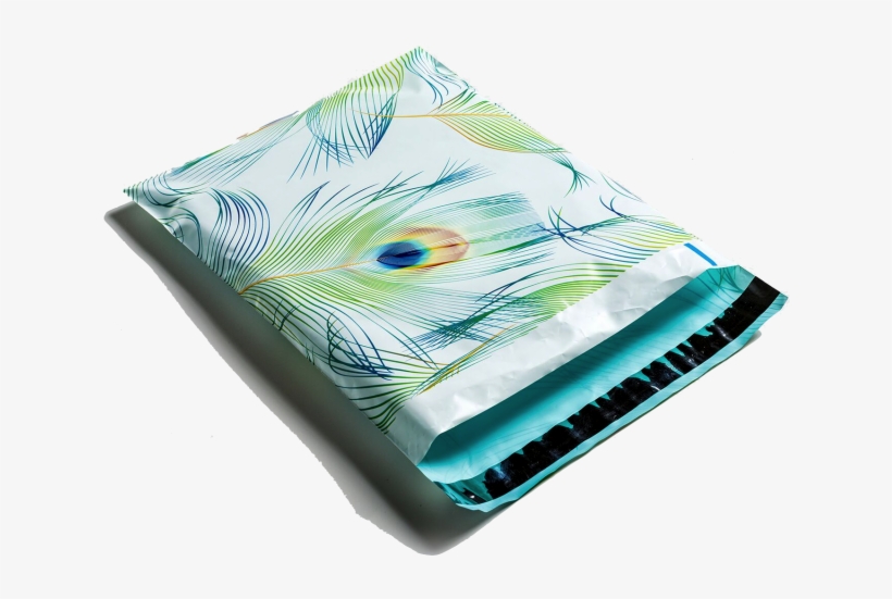 Designer Mailers Peacock Poly Mailers - Peacock Poly Mailers, transparent png #2692555