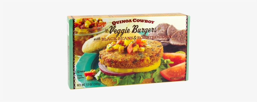 Trader Joe's Quinoa Cowboy Burger - Trader Joe's Veggie Burger, transparent png #2692889