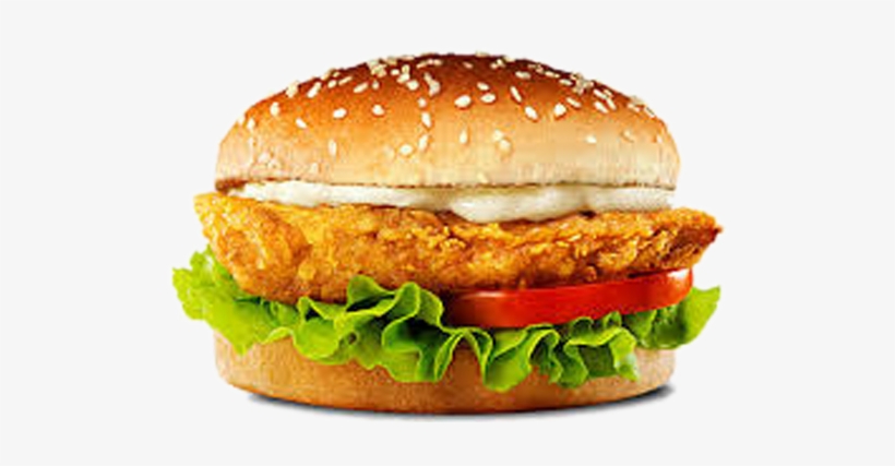 Chicken Burger - Chicken Santa Fe Hardees, transparent png #2692892