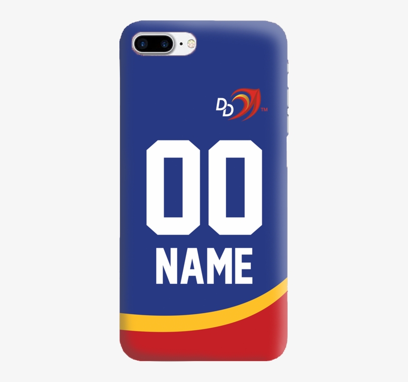 Delhi Daredevils Ipl Phone Cover - Jersey Phone Case Cricket, transparent png #2693320
