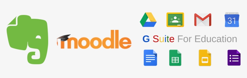 Evernote Moodle Gsuite G Suite For Education Logo Free