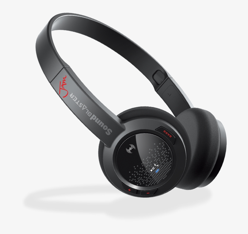 Sound Blaster Jam - Creative 70gh030000000 Sound Blaster Jam Bt Headset, transparent png #2694224