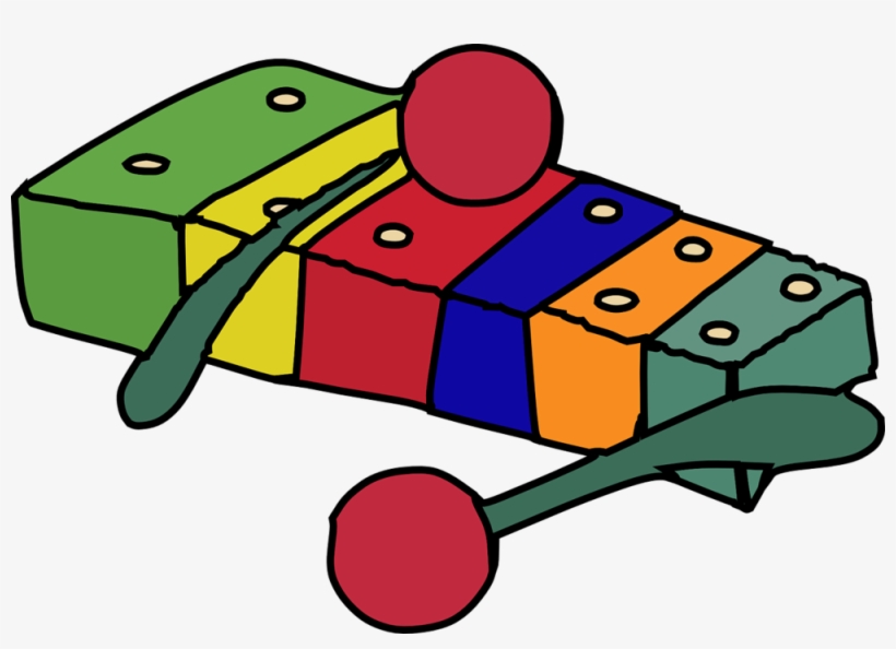 Clip Art Freeuse Stock Flute Clipart Music Class - Cartoon Xylophone, transparent png #2694404
