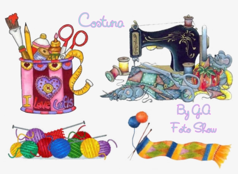 Download Crafts Clipart Craft Sewing Clip Art Sewing - Macchina Da Cucire Disegno, transparent png #2694589