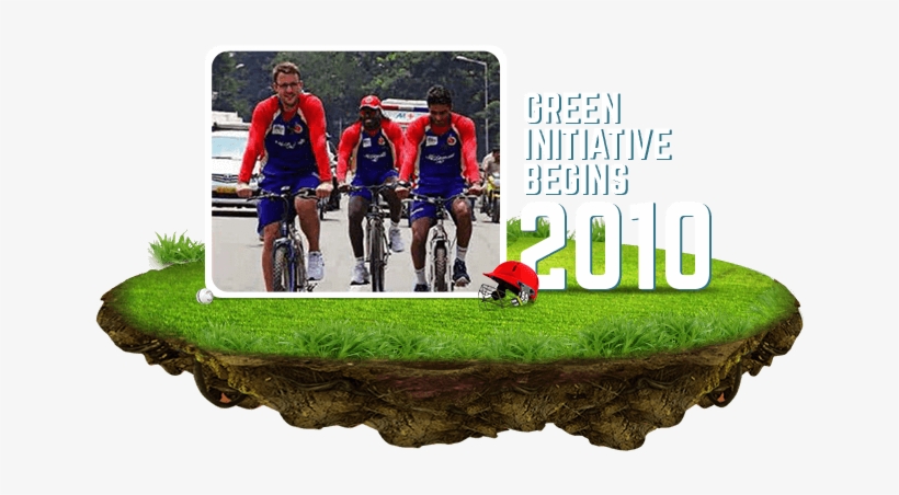 Sustaining The Green Initiative Rcb Took Forward Its - Rcb Jersey 2012 Online, transparent png #2695325