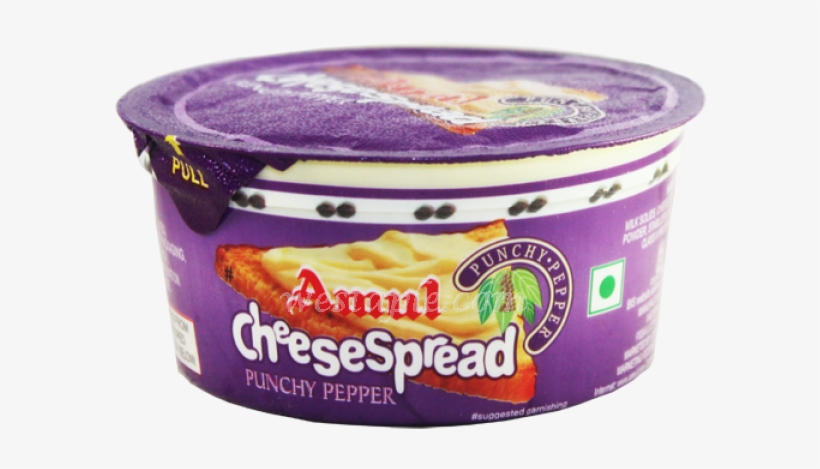 Amul Cheese Spread Pepper 200gm, transparent png #2695795
