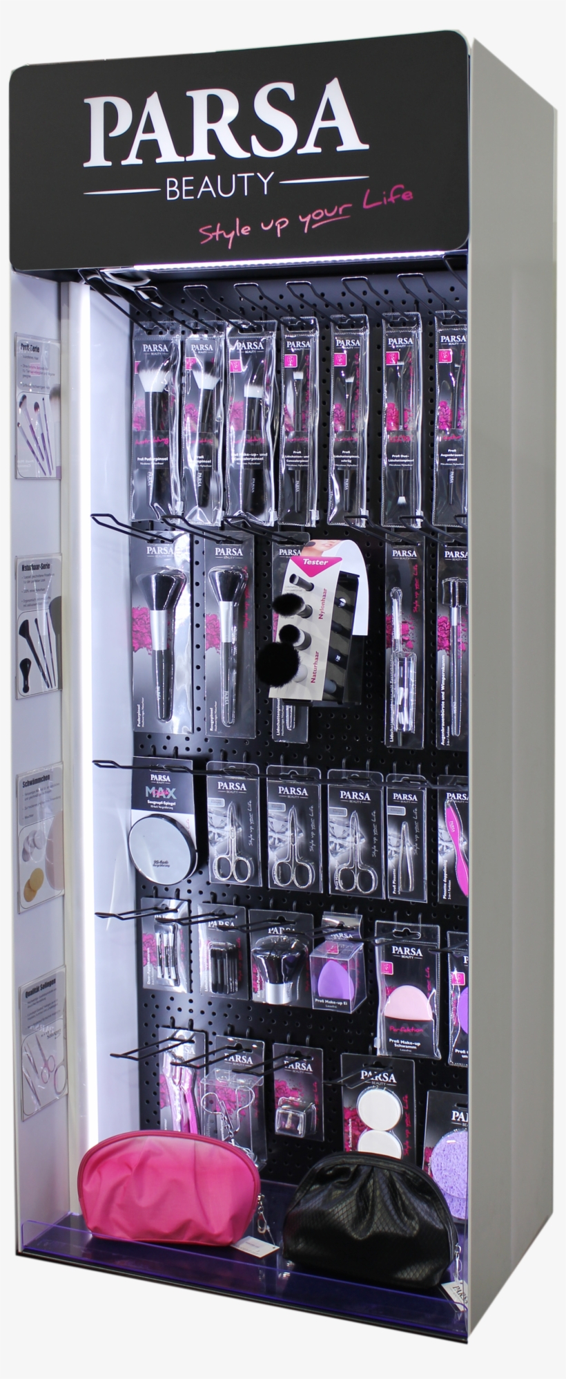 In Addition It Enables Us To Present The Assortment - Parsa Beauty Haarklemmen Glatt & Braun, transparent png #2695796