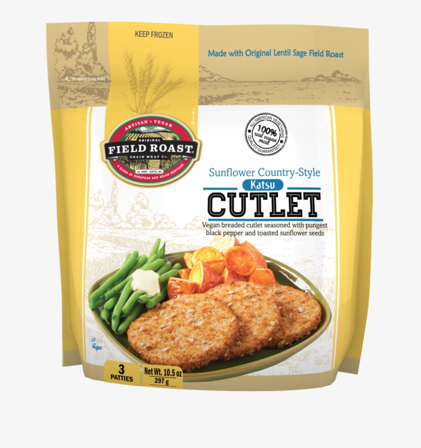 Sunflower Country-style Katsu Cutlet - Field Roast Katsu Cutlet, transparent png #2695956
