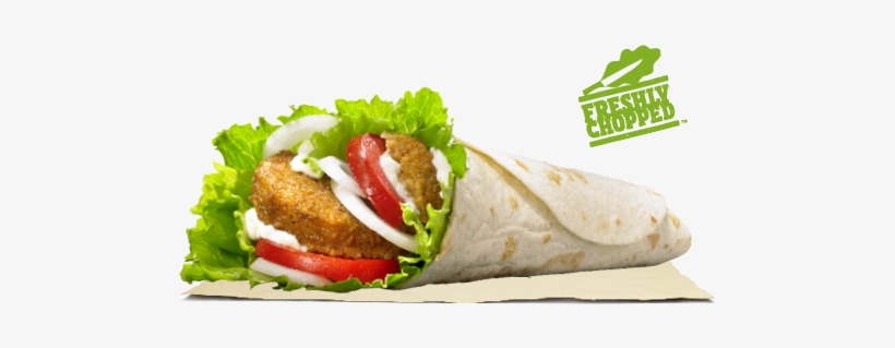 Veggie Wrap - Blt Wrap Burger King, transparent png #2696001