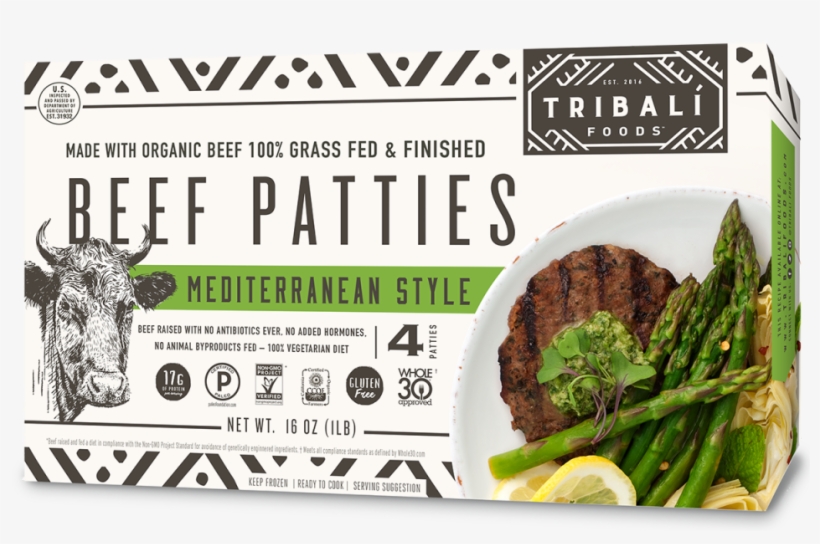 Mediterranean Style Beef - Tribali Chipotle Chicken Patties, transparent png #2696047