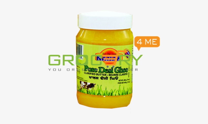 Pure Desi Ghee - Nanak Pure Desi Ghee - Clarified Butter - 28 - Ounce, transparent png #2696277