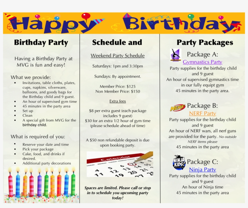 Enrollment Form - Wish Time! Happy Birthday Card Quantity(25), transparent png #2697168