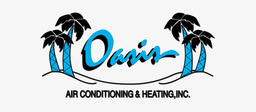 Logo - Oasis Air Conditioning & Heating, transparent png #2697355
