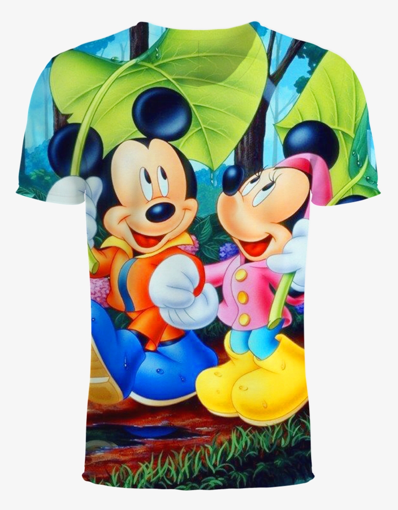 Anime Mickey Minnie Mouse 3d T-shirt - Disney Wallpapers For Mobile, transparent png #2697518