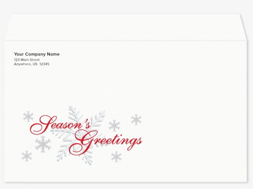 Picture Of Season's Greeting's Desk Calendar Envelopes - Calligraphy, transparent png #2697907
