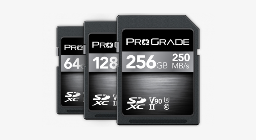Prograde Digital Sdxc Uhs-ii V90 Memory Card - Memory Card, transparent png #2698858