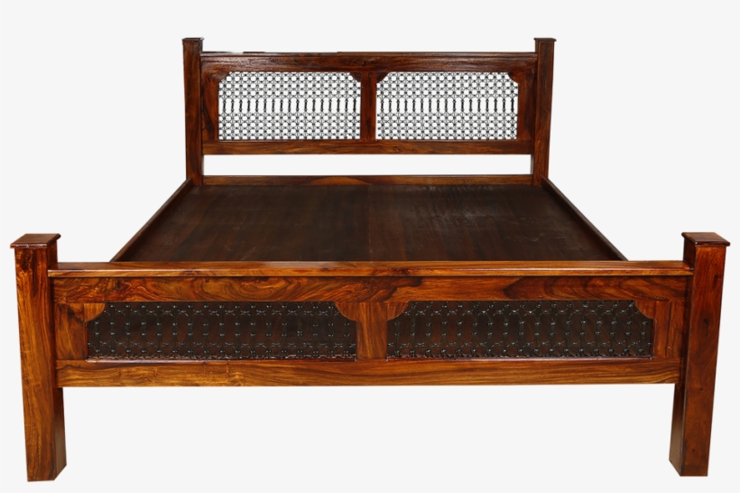 Sheesham Wood Bed King Size - Bengaluru, transparent png #2699067