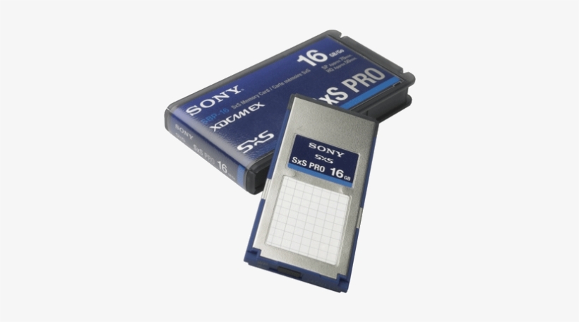 Sony 16gb Sxs Pro Memory Card $25 Day / $75 Week / - Sxs Card, transparent png #2699125