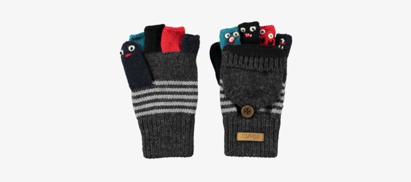 Puppet Bumgloves - Barts Kid's Puppet Bumgloves Gloves (4, Black), transparent png #2699181