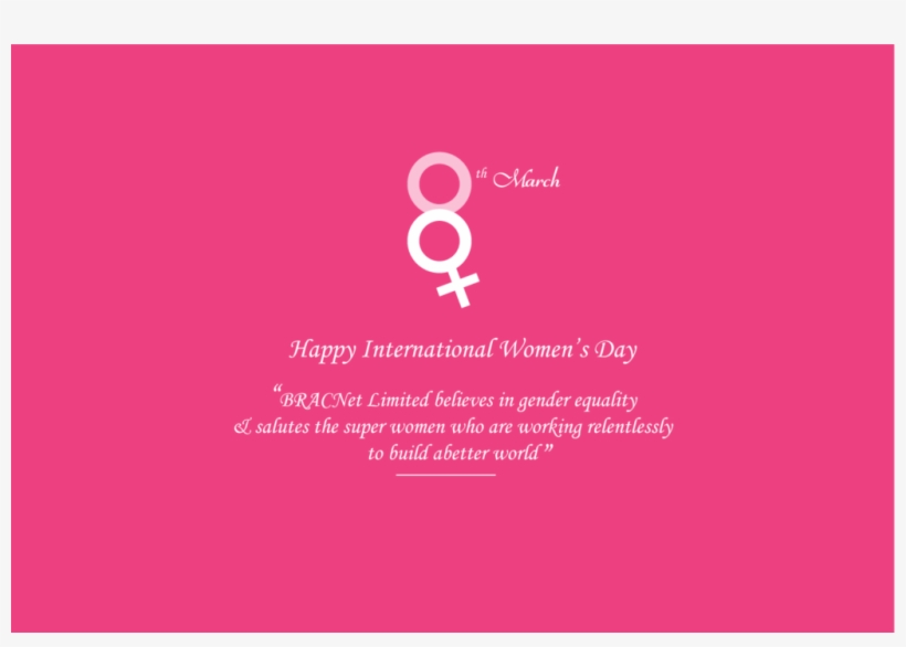 Womens Day Banner 2 - Graphic Design, transparent png #2699424