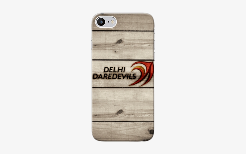 Attractive Ipl Delhi Daredevils Logo Wooden Back Case - Chennai, transparent png #2699594