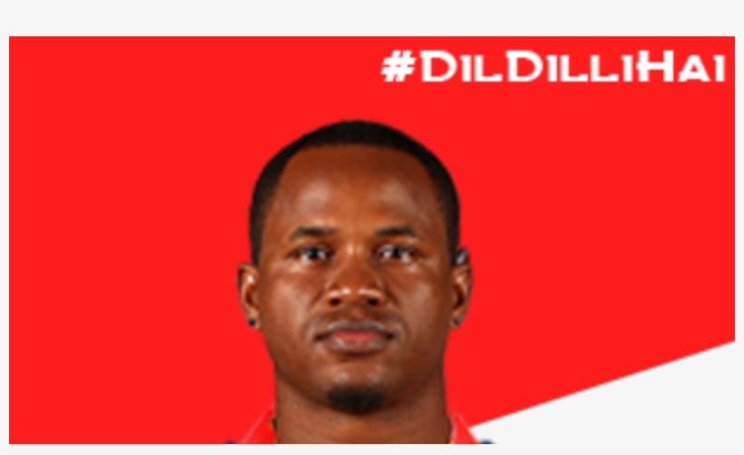 Marlon Samuels Joins Delhi Daredevils Squad - Delhi Daredevils, transparent png #2699622