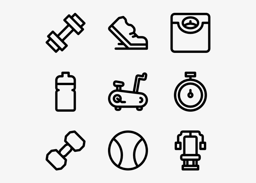 Dumbbell Icons - Login Icon Vector, transparent png #270100