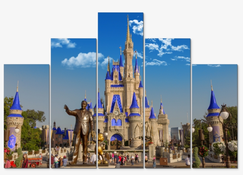 Wdw Hub - Cinderella Castle, transparent png #270173