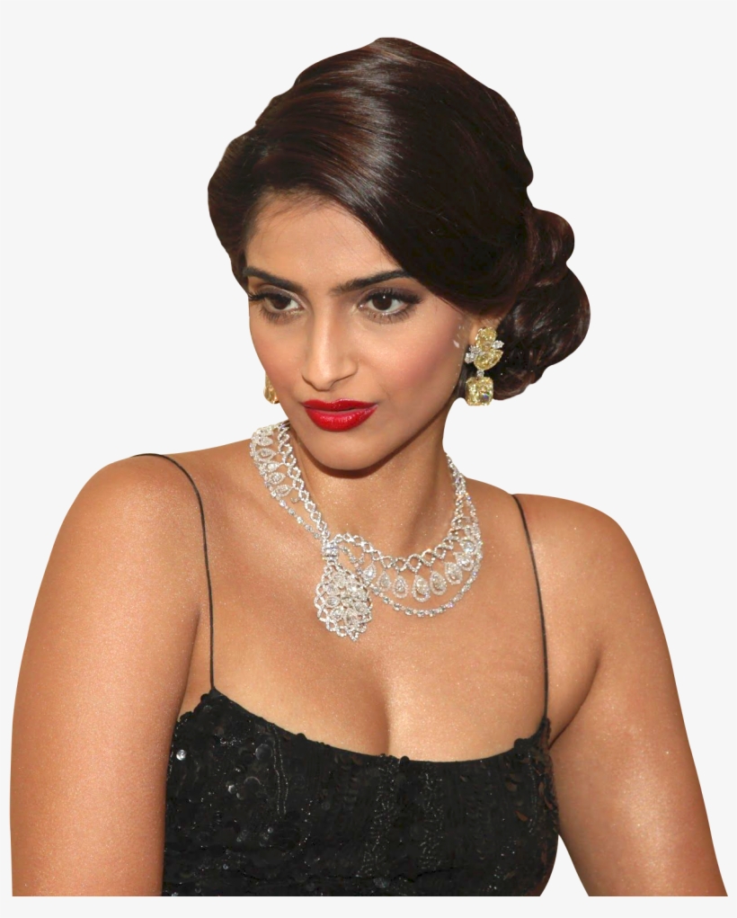 Sonam Kapoor Png Transparent Image X - Hair Bun Sonum Kapoor, transparent png #270292