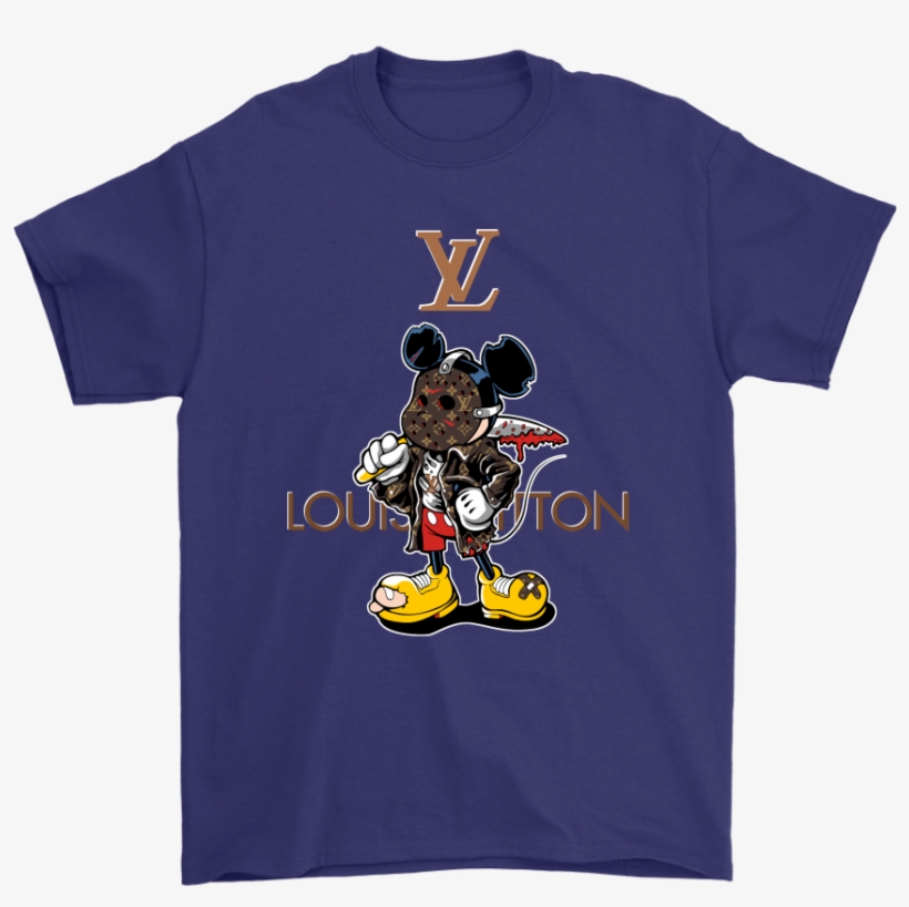 Louis Vuitton Jason Voorhees Mickey Mouse Shirts - Louis Vuitton Mickey Mouse, transparent png #270805