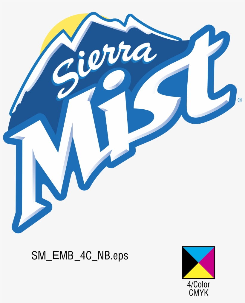 Sierra Mist Logo Png Transparent - Sierra Mist Lemon Squeeze Soda, Lemon Lime, Fridge, transparent png #270870