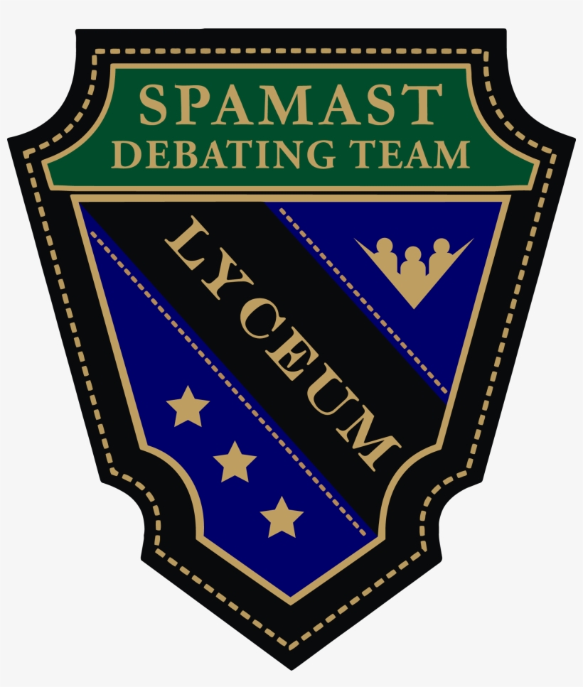 Official Logo Of Spamast Debating Team - Emblem, transparent png #270954