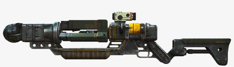 Fo4 Laser Gun V5 Auto Laser Rifle Fallout 4 Free Transparent