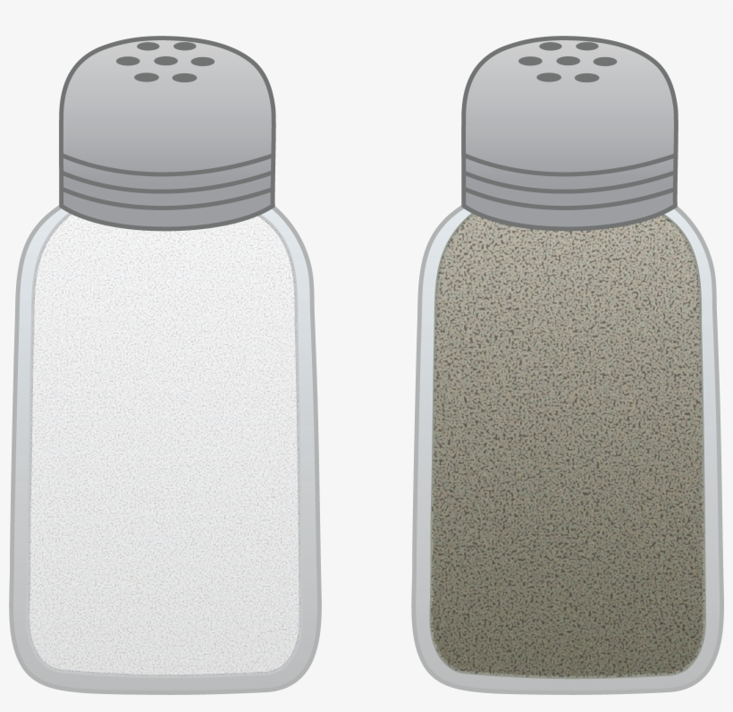 Shakers Free Clip Art - Cartoon Salt And Pepper Shakers, transparent png #271182