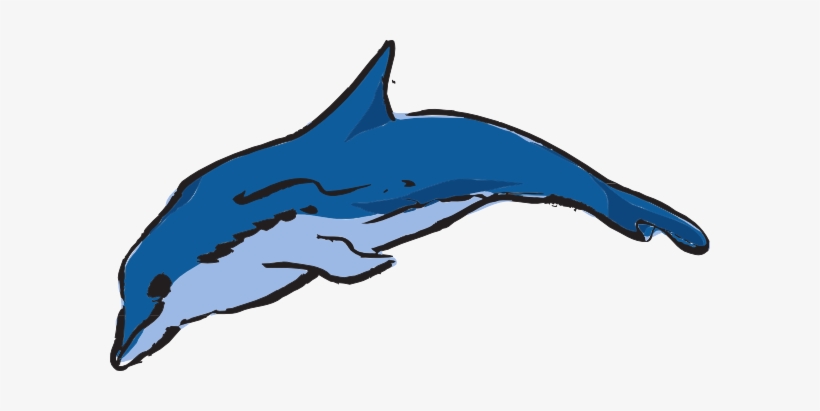 Leaping Dolphin Svg Clip Arts 600 X 331 Px, transparent png #271240
