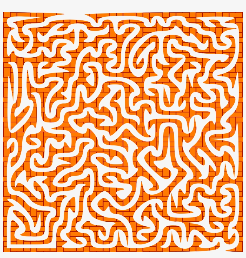 This Free Icons Png Design Of Brick Wall Maze, transparent png #271304
