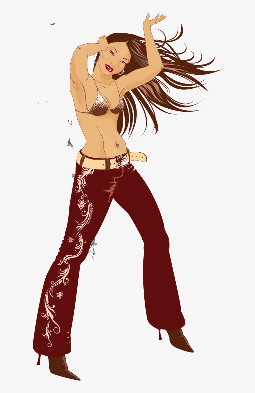 Drawing Stock Clip Art Sexy Woman Transprent - Clip Art, transparent png #271374