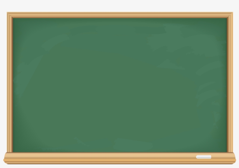 Green Chalkboard Png - Blackboard, transparent png #271677