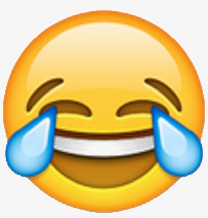 Social Media Face With Tears Of Joy Emoji Laughter - Laughing Emoji Clipart, transparent png #271831