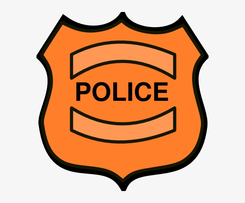 Police Badge Clip Art At Clker - Police Officer Badge Clipart, transparent png #271938