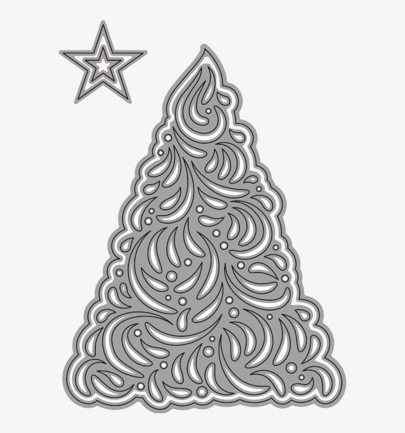 Elegant Christmas Tree, transparent png #272334