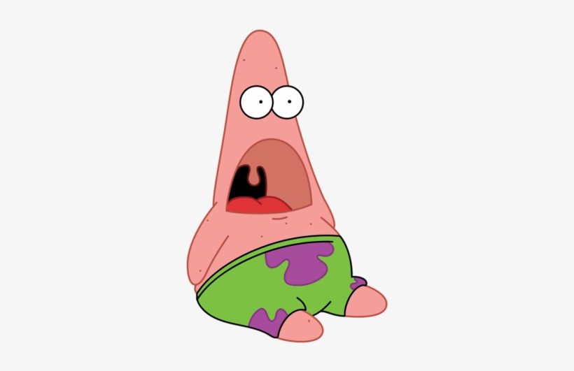What Is This And Where Can I Watch The Full Movie - Patrick Mouth Open Transparent, transparent png #272440