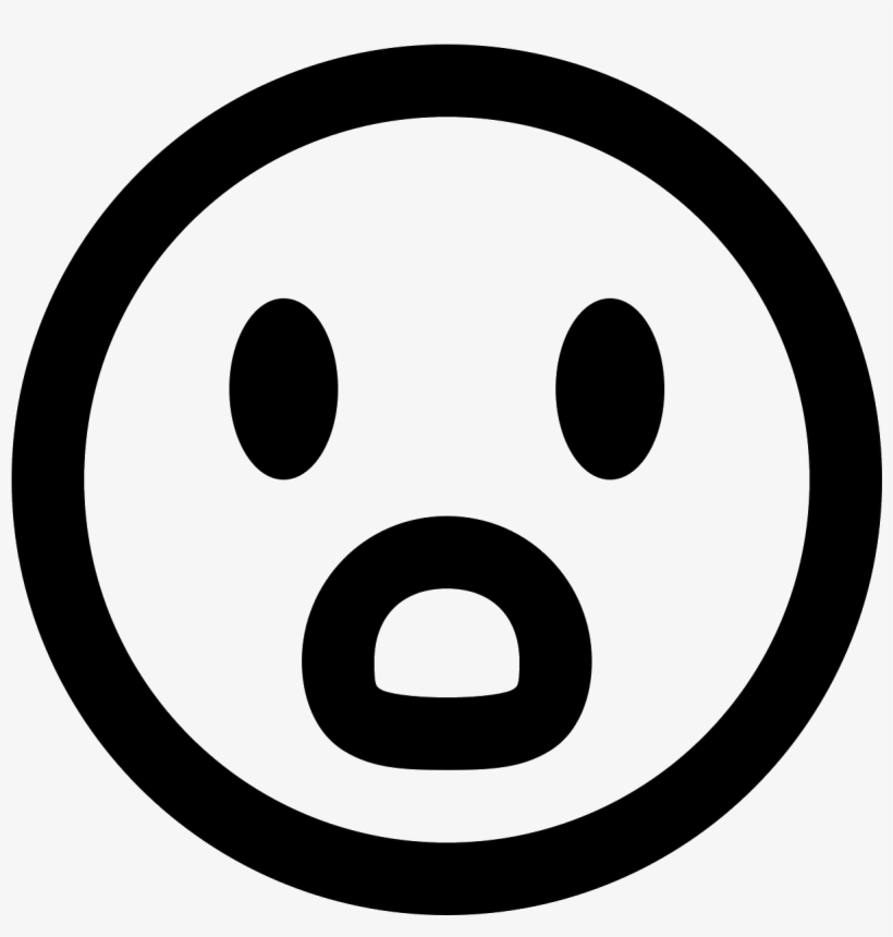 It's A Logo For A Surprised Person - Smiley Icon, transparent png #272827